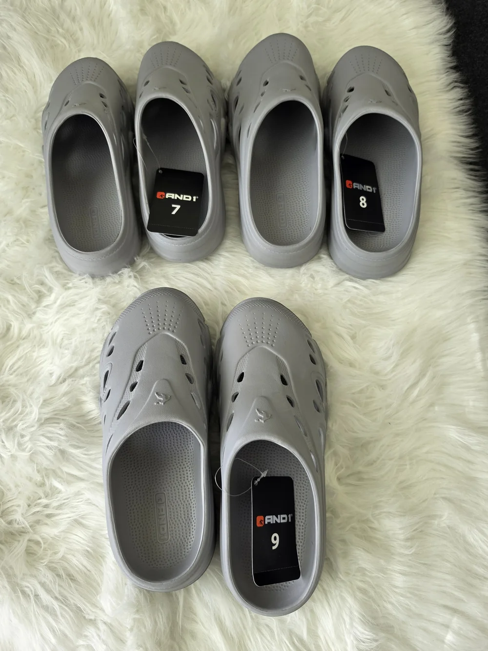 AND1 Men's Zone Mule Slip On Sandals